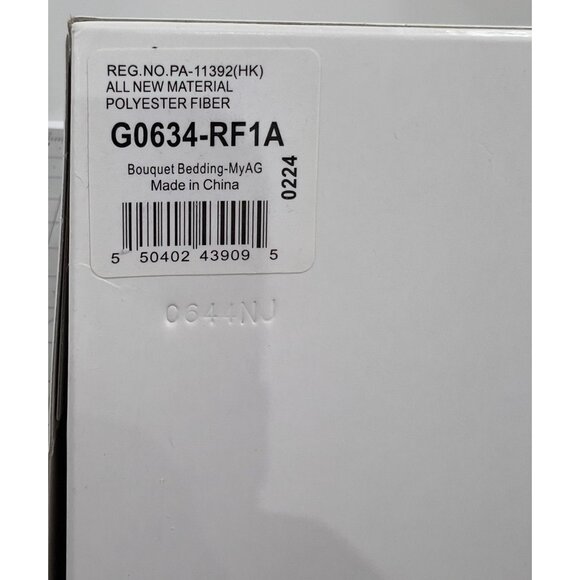 American Girl My AG Bouquet Bedding Set Pink/Stripe Heart & Flower Pillow & Roll - Picture 7 of 7